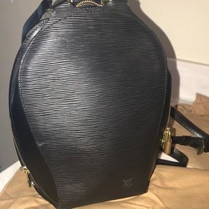 Louis Vuitton Epi leather back pack purse